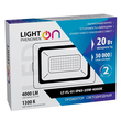 Прожектор LightPhenomenON LT-FL-01N-IP65- 20W-6500K LED - Светильники - Прожекторы - omvolt.ru